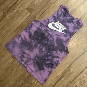 🔘NEW🔘 CUSTOM NIKE TIE DYE WMNS TANK TOP